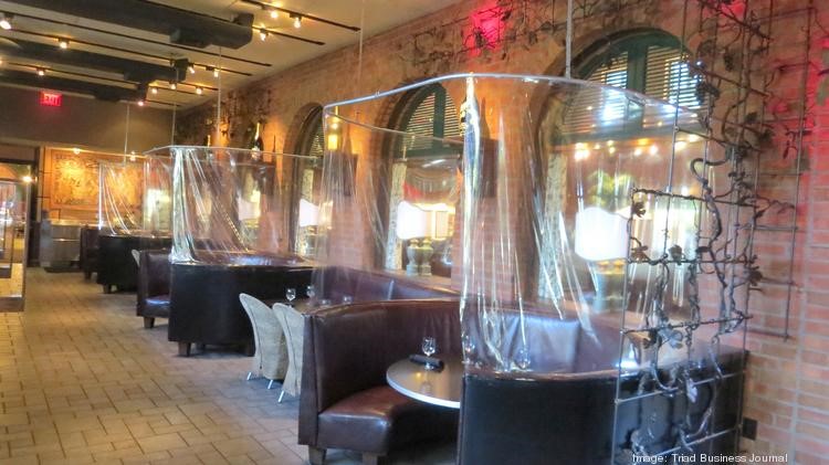 gvgbarcurtains Curtain on booth at bar