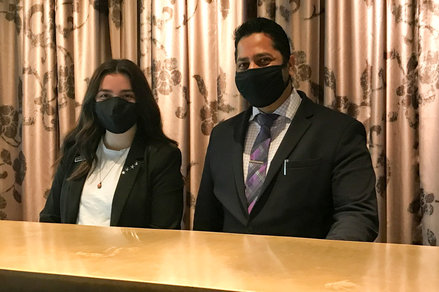 frontdeskstaff Front Desk Staff at Proximity Hotel