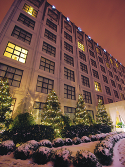 Proximity Hotel At Christmas